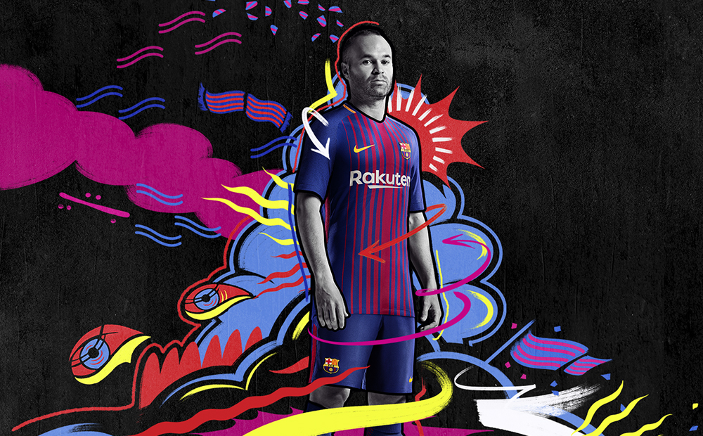 FC Barcelona Thuisshirt 2017-2018