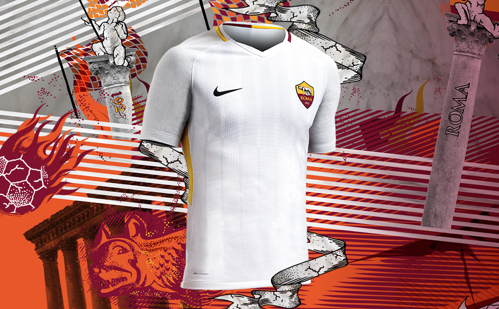 AS Roma Uitshirt 2017-2018