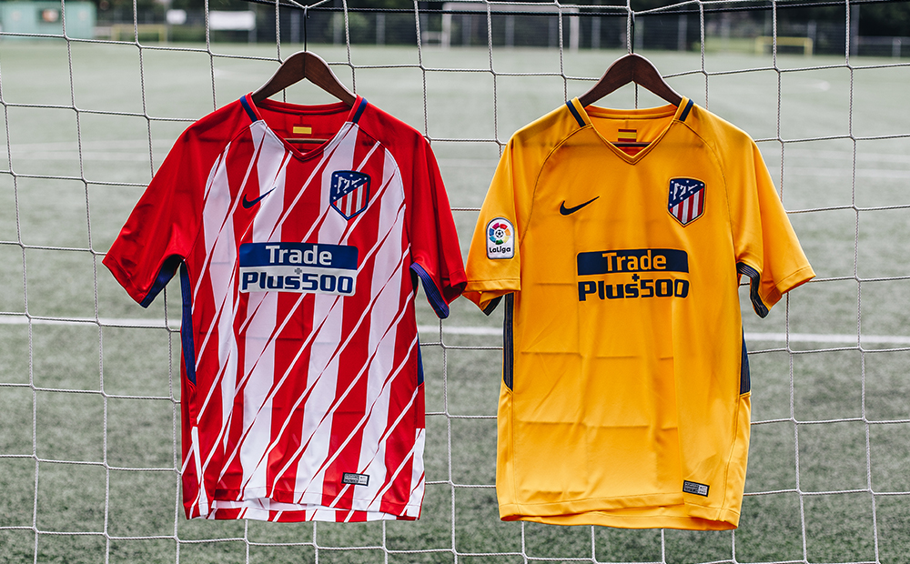 Nike Atletico Madrid Thuis- & Uitshirt 2017-2018