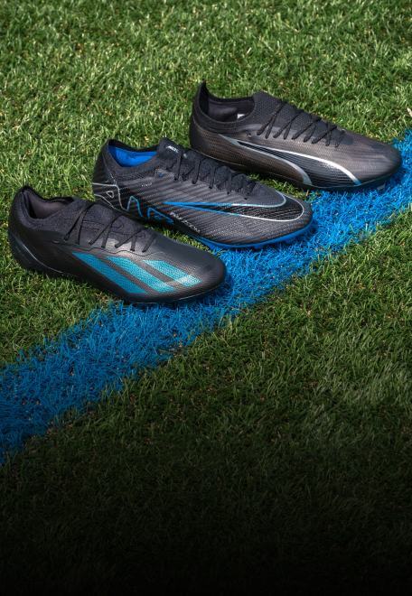 Zwarte Voetbalschoenen