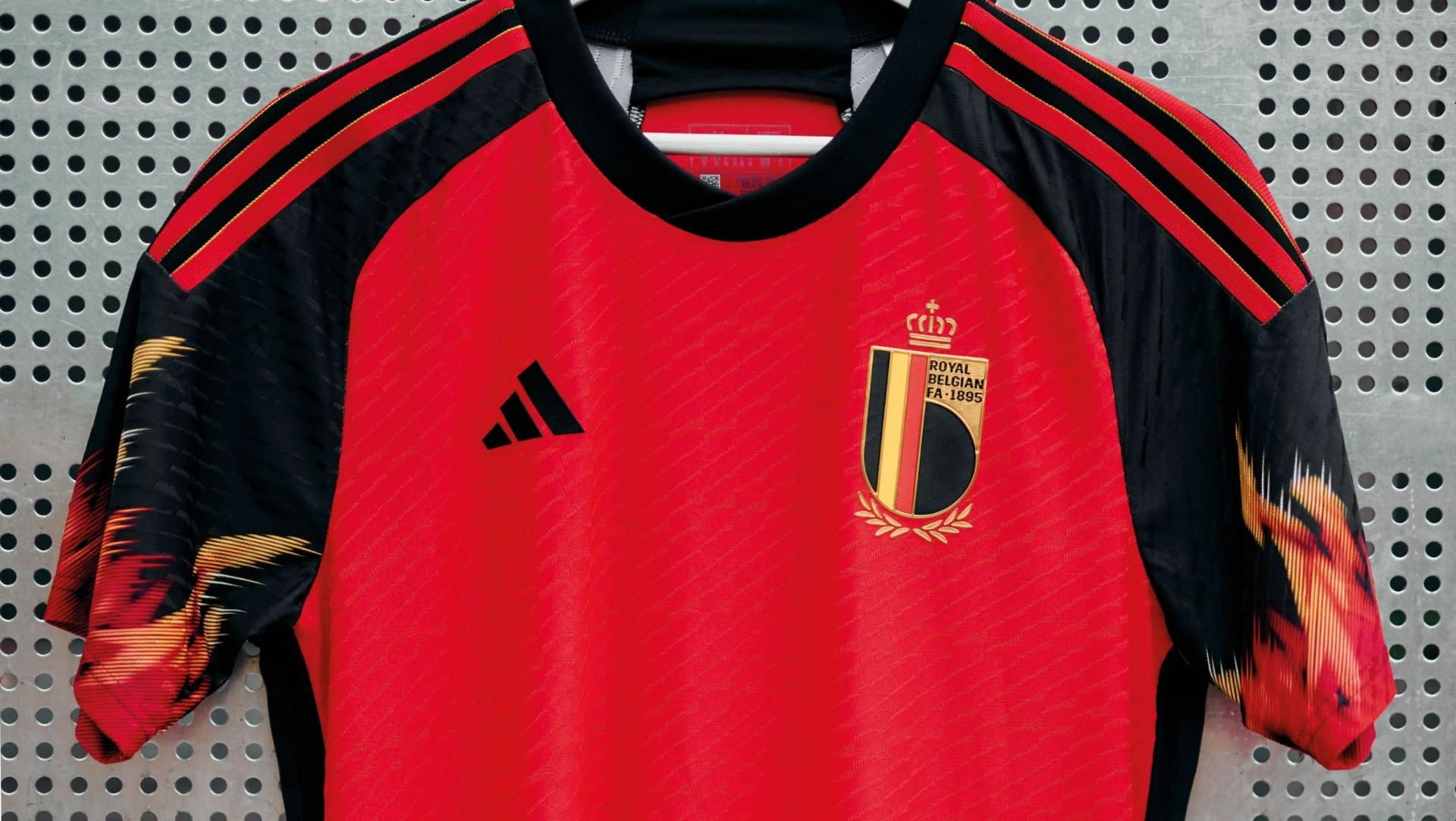 Dit is het adidas België thuisshirt voor het WK 2022!
