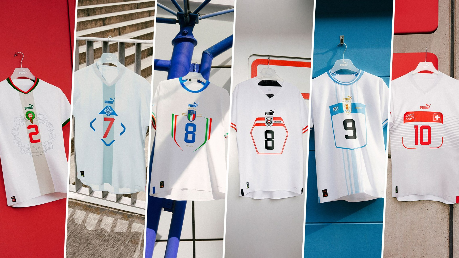 Ready to Represent, voici les maillots extérieur PUMA pour les pays