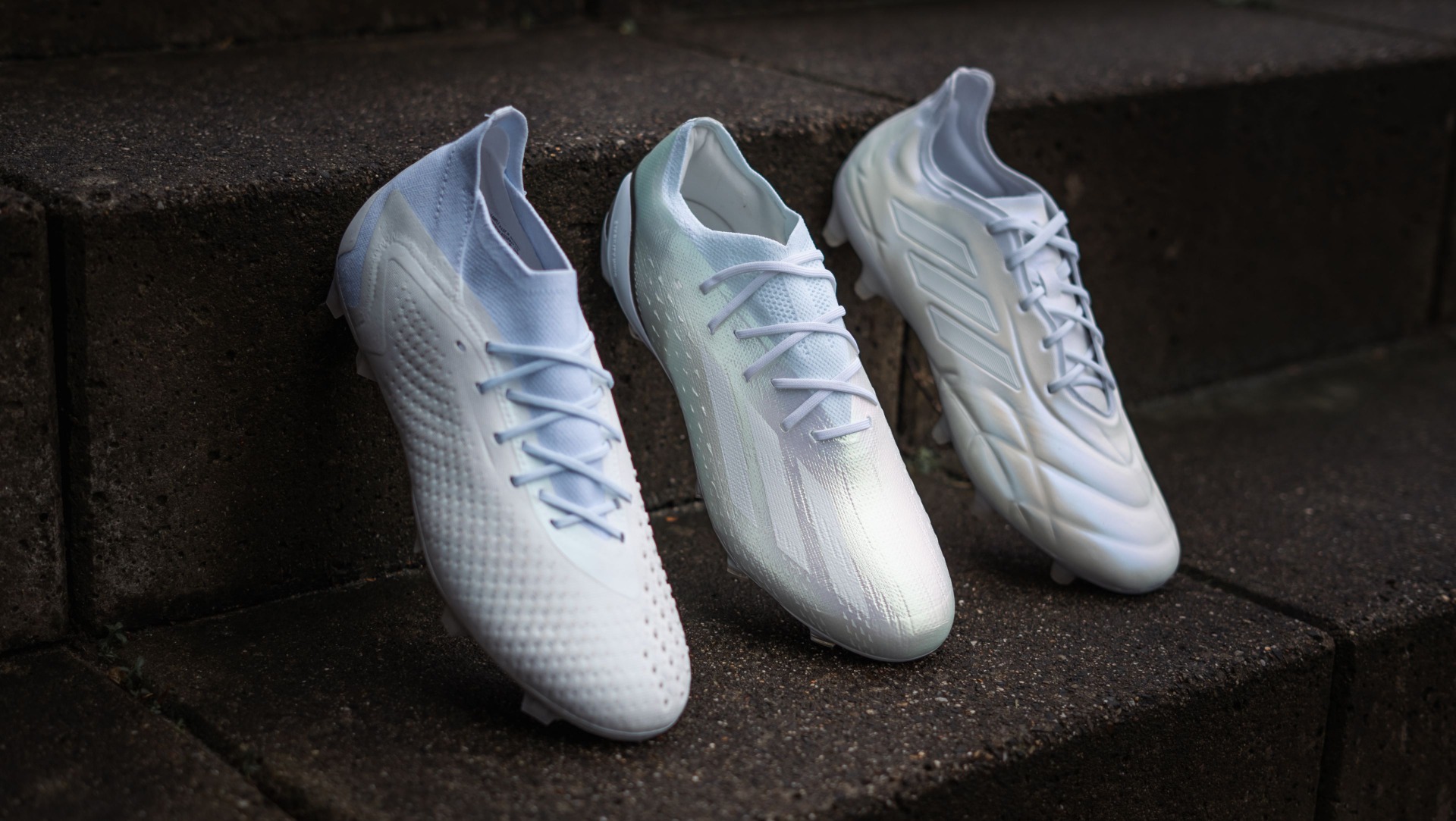 Steel de show volledig met het adidas Pearlized Pack