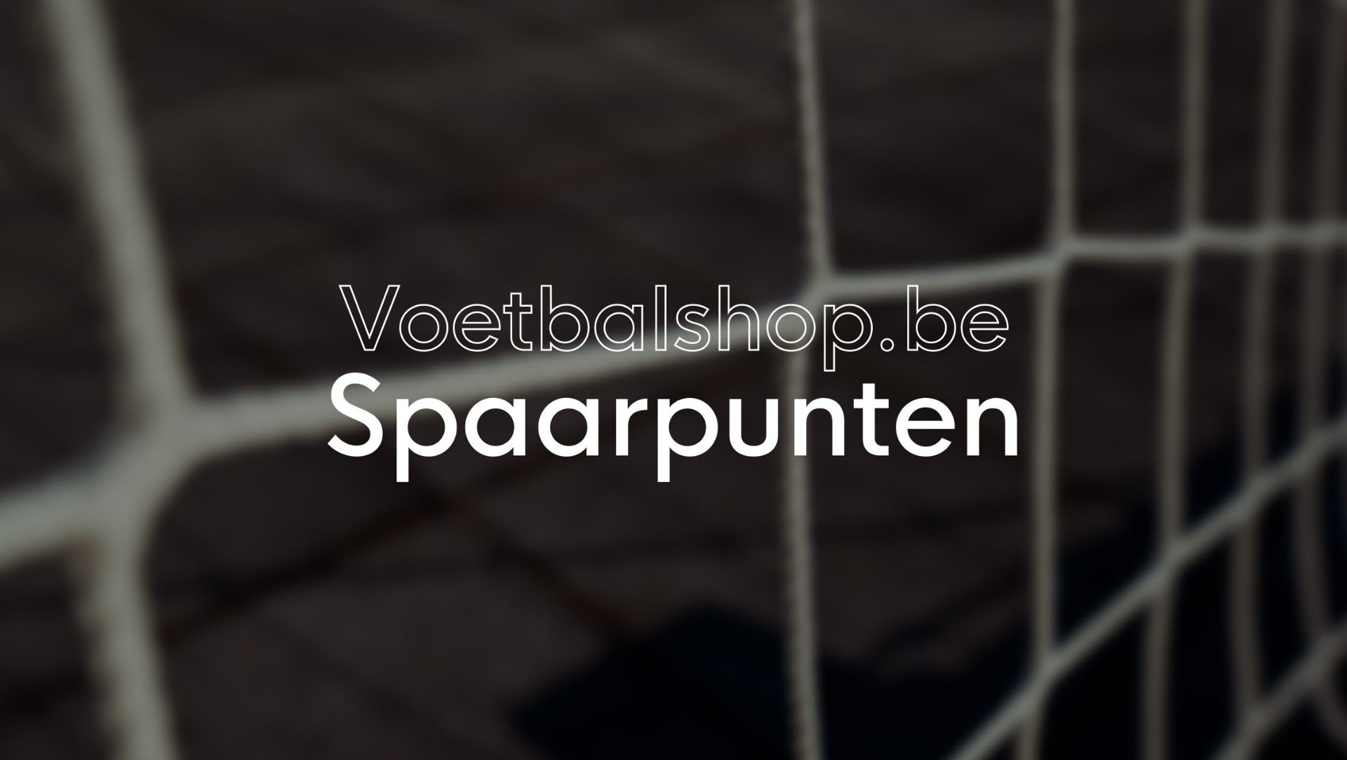 Verzamel spaarpunten in je Voetbalshop® account voor extra korting!