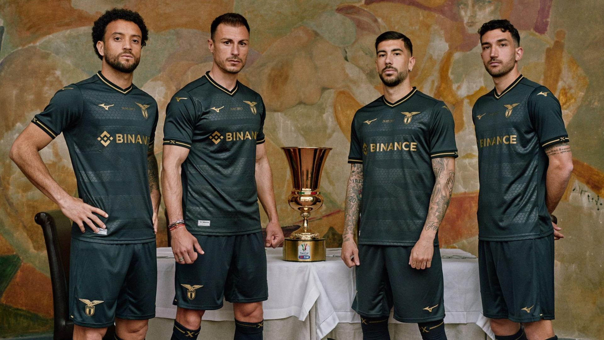 La Lazio revit la Coppa Italia remportée par un maillot unique édition limitée