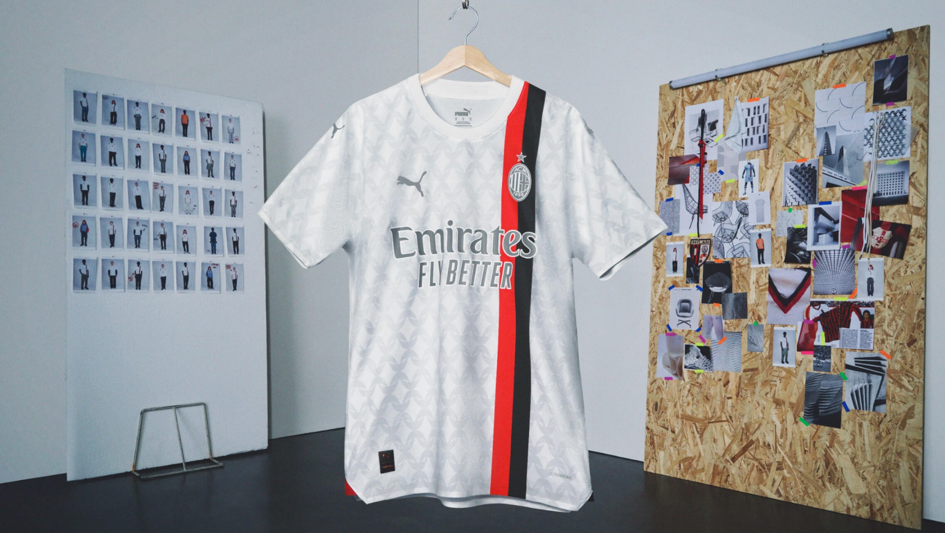 L'élégance milanaise habille le maillot PUMA AC Milan Extérieur 2023-2024