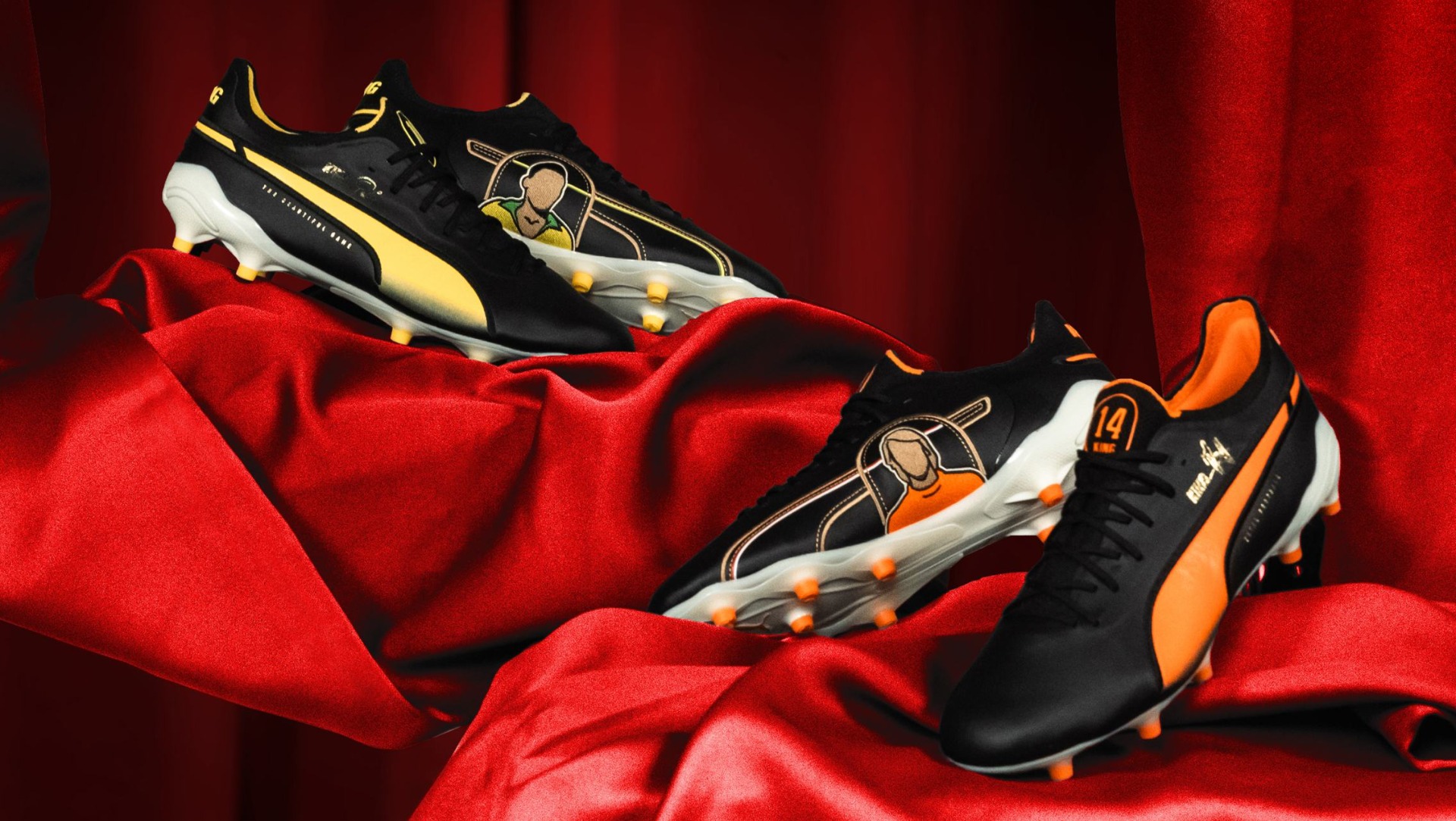 Légendes du foot Cruyff et Pelé réunis dans le PUMA King Legends Pack