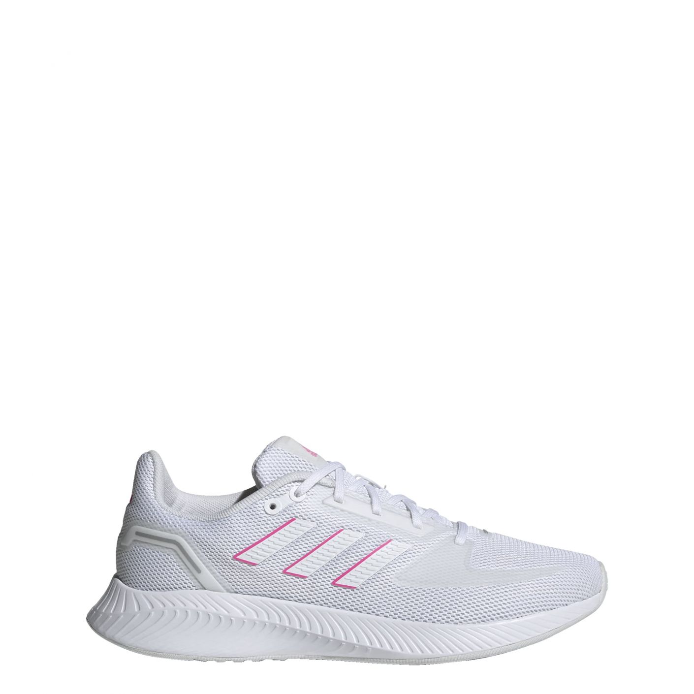 adidas Run Falcon 2.0 Hardloopschoenen Dames Wit Roze - Voetbalshop.be