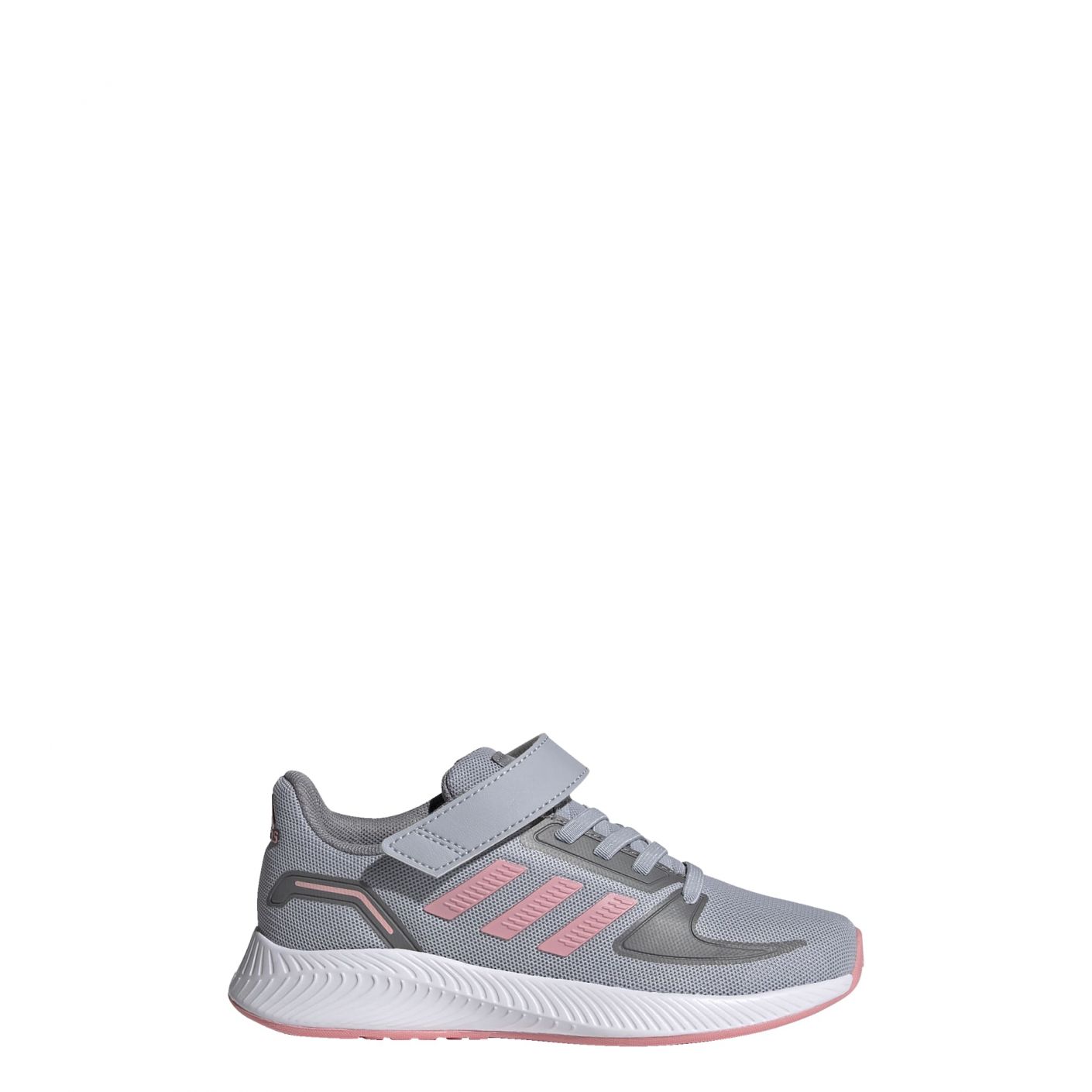 adidas Runfalcon 2.0 Schoenen Kids Grijs Roze - Voetbalshop.be