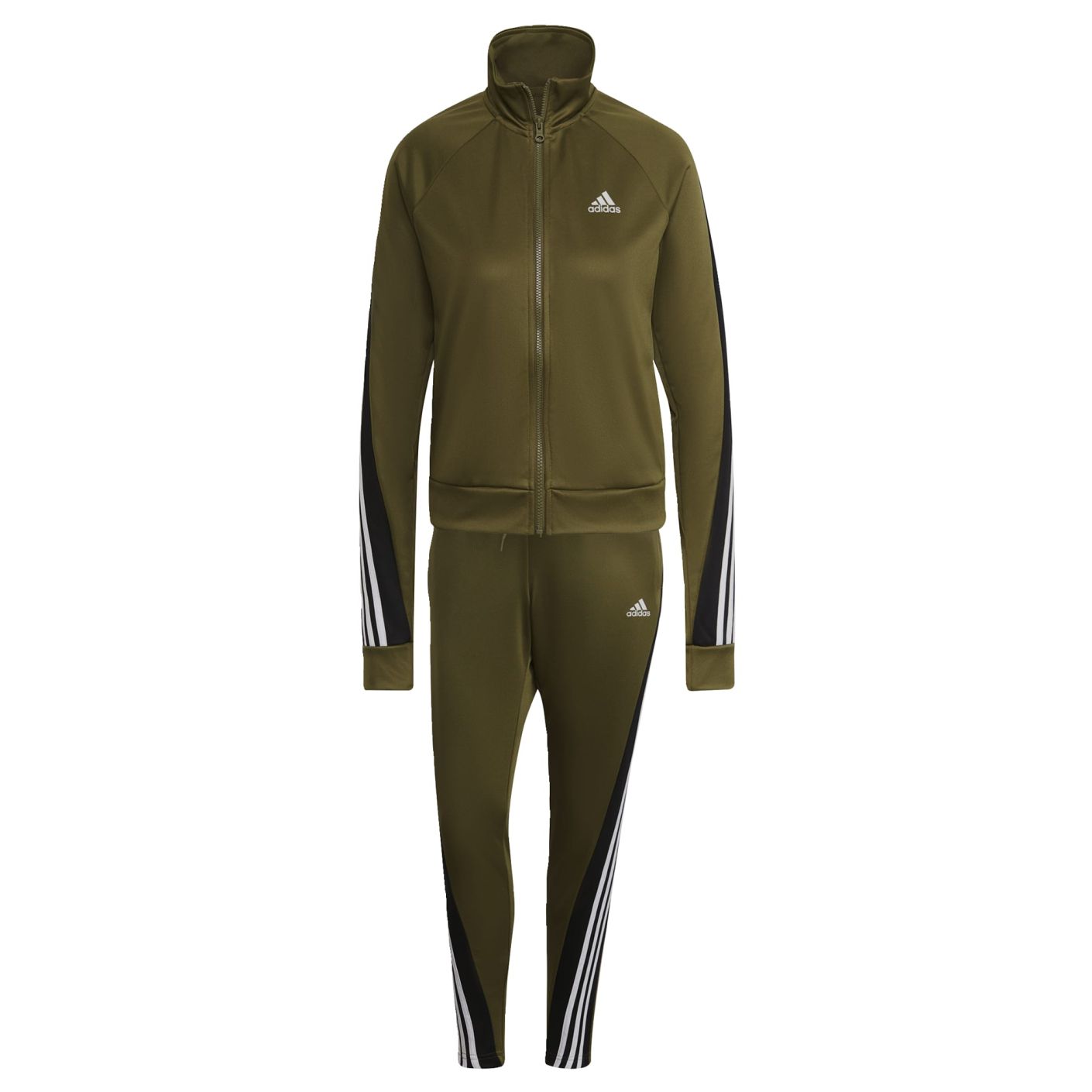 adidas Sportswear Teamsport Trainingspak Dames Groen - Voetbalshop.be