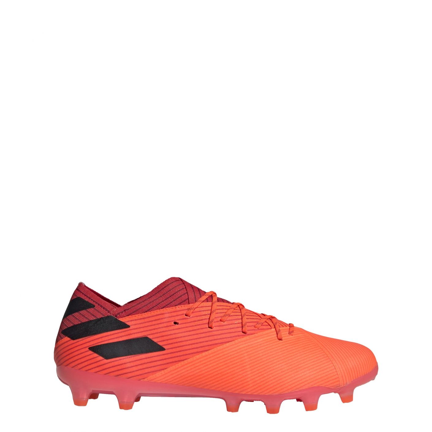 adidas Nemeziz 19.1 Kunstgras Voetbalschoenen (AG) Oranje Zwart -  Voetbalshop.be