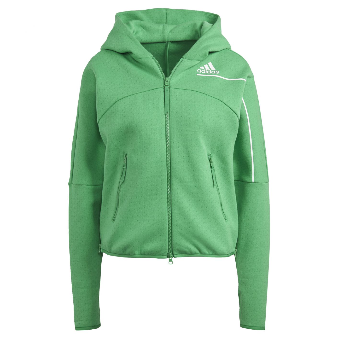 adidas Originals bovenstuk / Hoody Trefoil in groen 839672