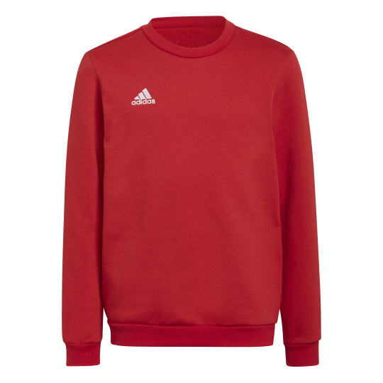 adidas Entrada 22 Crew Sweater Kids Rood Wit