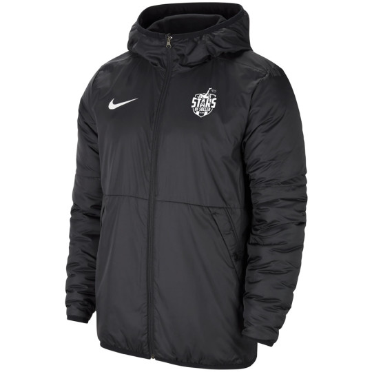 Stars of Soccer Herfstjas Kids Zwart Wit