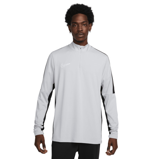 Nike Dri-FIT Academy 23 Haut d'Entraînement 1/4-Zip Gris Noir Blanc