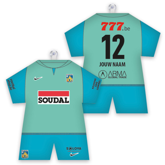 KVC Westerlo Maxidress Uitshirt 2023-2024 Gepersonaliseerd