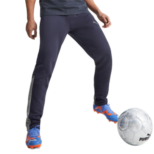 PUMA TeamCup Casual Trainingsbroek Donkerblauw Grijs Donkergrijs
