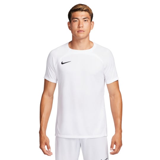 Nike Dri-FIT Strike III Maillot de Foot Blanc Noir