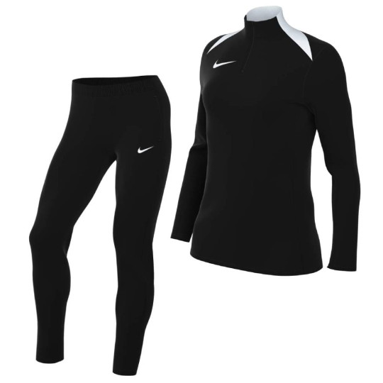 Nike Academy Pro 24 Survêtement 1/4-Zip Femmes Noir Blanc