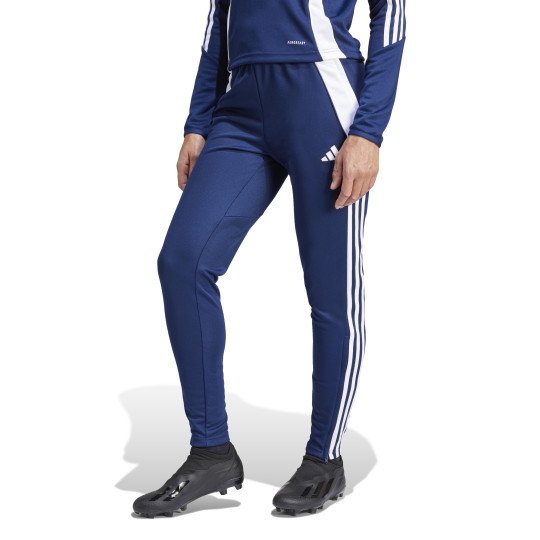 adidas Tiro 24 Trainingsbroek Dames Donkerblauw Wit