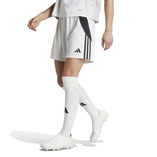 adidas Tiro 24 Short de Foot Femmes Blanc Noir