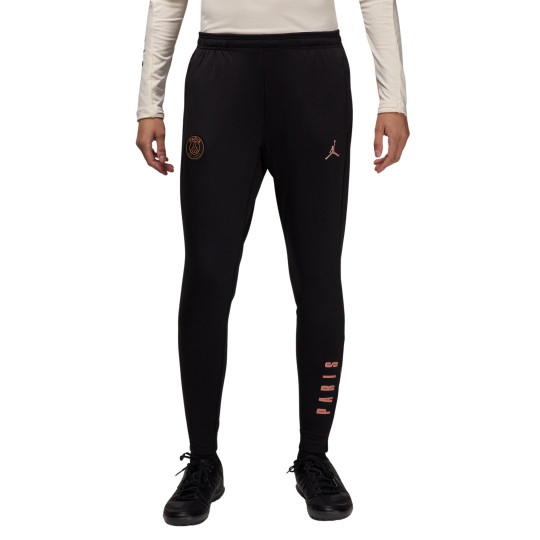 Nike Paris Saint Germain x Jordan Strike Pantalon d Entrainement 2024 2025 Enfants Noir Rose Bronze Voetbalshop.be