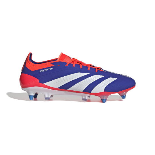 adidas Predator Elite FT Crampons Visses Chaussures de Foot SG Bleu Blanc Rouge Voetbalshop.be