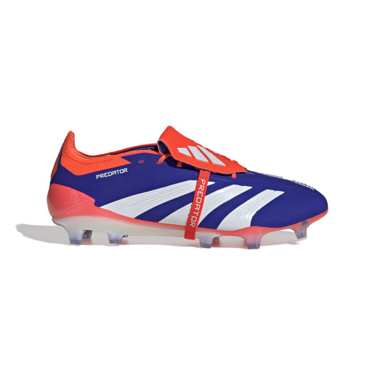 adidas Predator Elite FT Crampons Visses Chaussures de Foot SG Bleu Blanc Rouge Voetbalshop.be