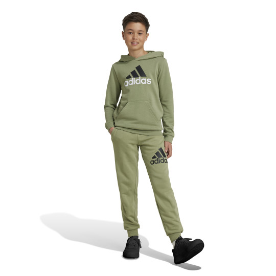 adidas Essentials Big Logo Pantalon de Jogging Enfants Vert Olive Noir