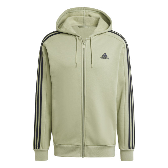 adidas Essentials Fleece Veste Vert Olive Noir