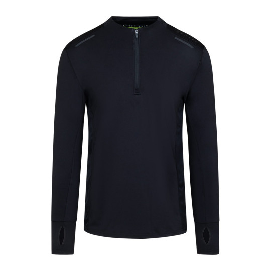 Cruyff Metabolic Haut d'Entraînement 1/4-Zip Noir