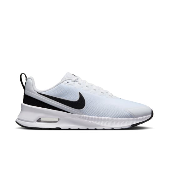 Nike Air Max Nuaxis Baskets Blanc Bleu Clair Noir