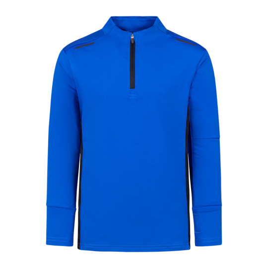Cruyff Metabolic Haut d'Entraînement 1/4-Zip Enfants Bleu Noir