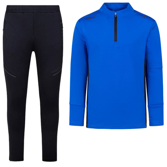 Cruyff Metabolic Survêtement 1/4-Zip Enfants Bleu