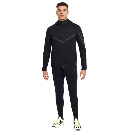 Nike Tech Fleece Sportswear Survêtement Noir Gris Foncé