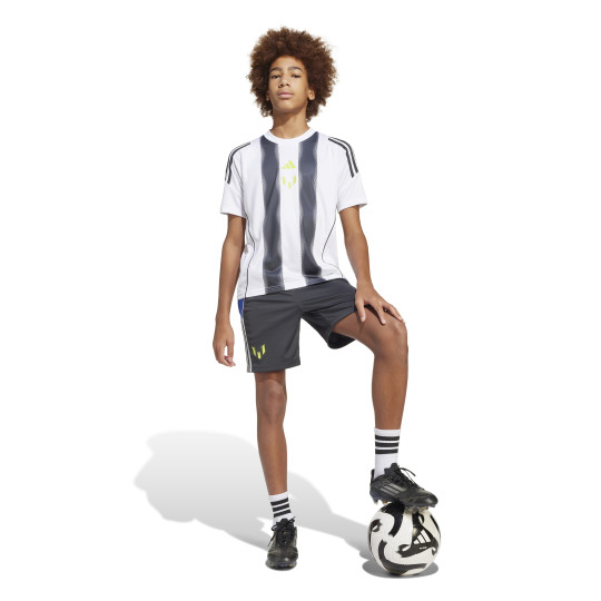 adidas Messi Zomerset Kids Wit Donkergrijs Neongeel Blauw