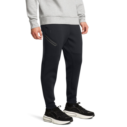 Under Armour Unstoppable Fleece Joggingbroek Zwart Donkergrijs