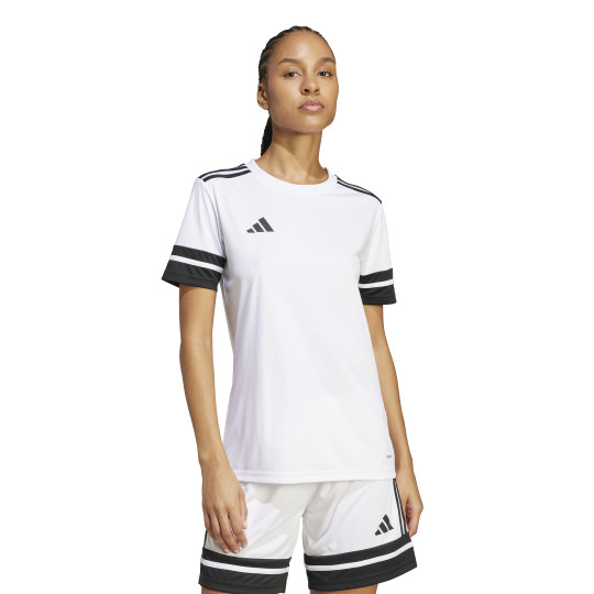 adidas Squadra 25 Maillot de Foot Femmes Blanc Noir