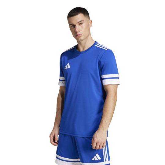 adidas Squadra 25 Maillot de Foot Bleu Blanc