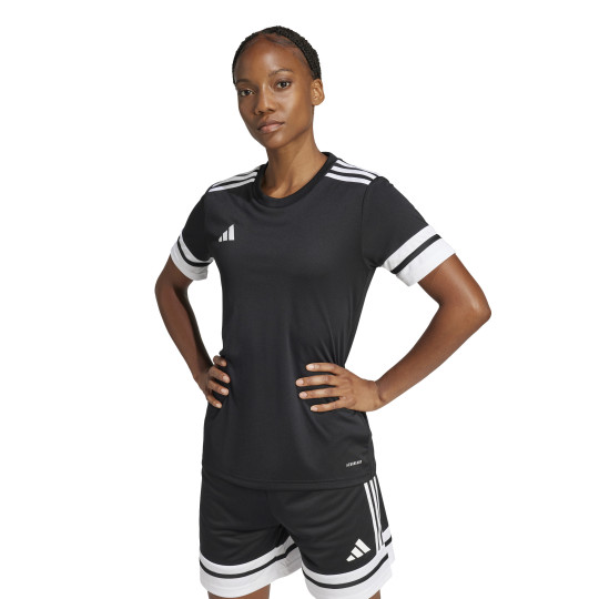 adidas Squadra 25 Maillot de Foot Femmes Noir Blanc