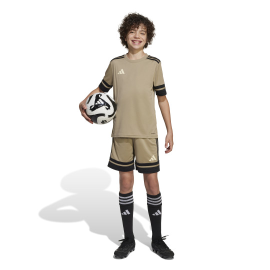 adidas Squadra 25 Voetbaltenue Kids Beige Zwart