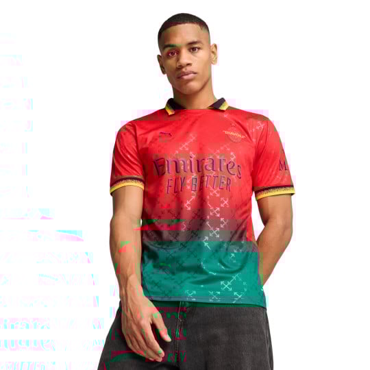 PUMA AC Milan X Off-White 4e Maillot 2024-2025 Rouge