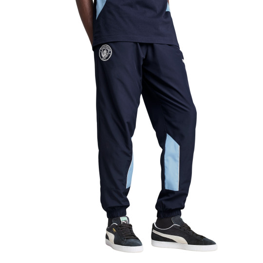 PUMA Manchester City FtblArchive Pantalon d'Entraînement 2024-2025 Bleu Foncé Bleu