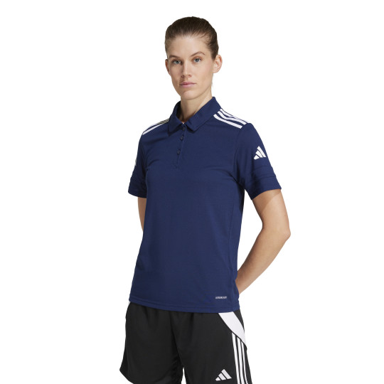 Polo adidas Squadra 25 pour femmes, bleu foncé