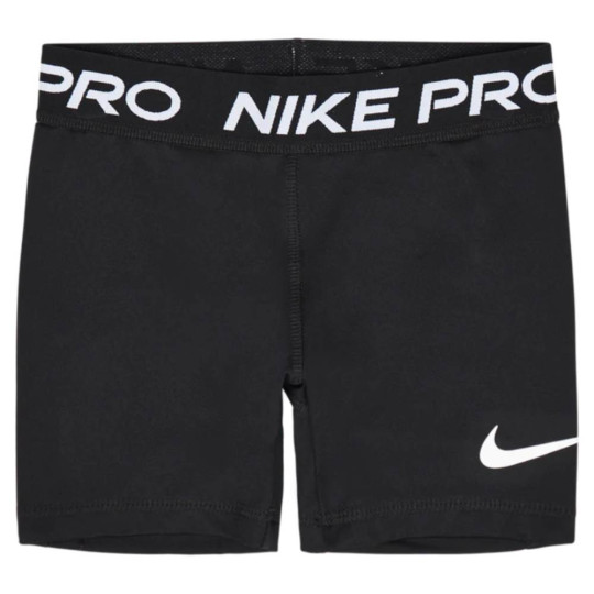 Nike Pro Dri-Fit Short de Sport Filles Noir Blanc