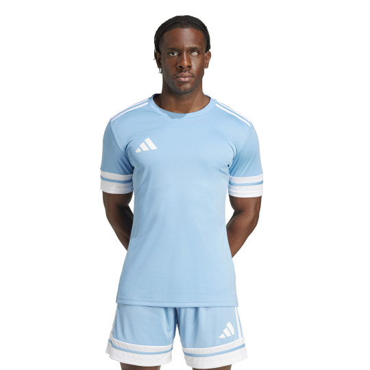 adidas Squadra 25 Maillot de Foot Bleu Clair Blanc