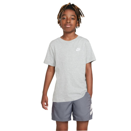 Nike Sportswear Club Ensemble d'Été Enfants Gris Blanc