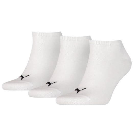 PUMA Sneaker sokken 3 Pack Wit