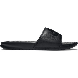 Nike benassi slippers 2025 zwart