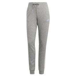 adidas Essentials French Terry 3 Stripes Broek Dames Grijs Voetbalshop.be